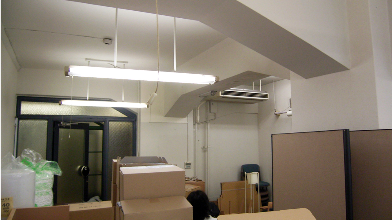 改修前の状態。柱と梁をあえて見せることで、当時の建築の“素の魅力”をそのまま継承